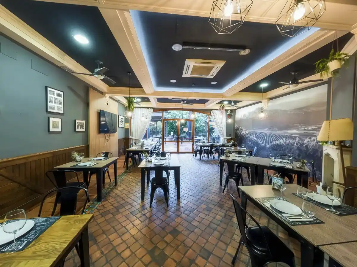 Imagen 360 de la Salón Privado en Villa Lucía, un ejemplo de salón privado para eventos corporativos.